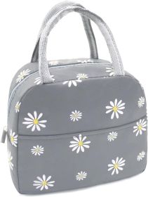 Sonuimy Insulated Lunch Bag Women Girls, Reusable Cute Tote Lunch Box for Adult & Men