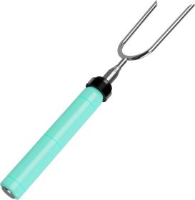 Rotating Marshmallow Roasting Sticks for Campfire & Bonfire | Extra Long Hot Dog & Smores Sticks for Fire Pit | Camping Smores Kit | Retractable